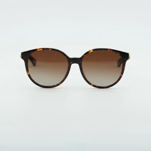 Kate Spade ELIZA/F/S 0086 LA Sunglasses Havana Round Frame, Polarized Lenses